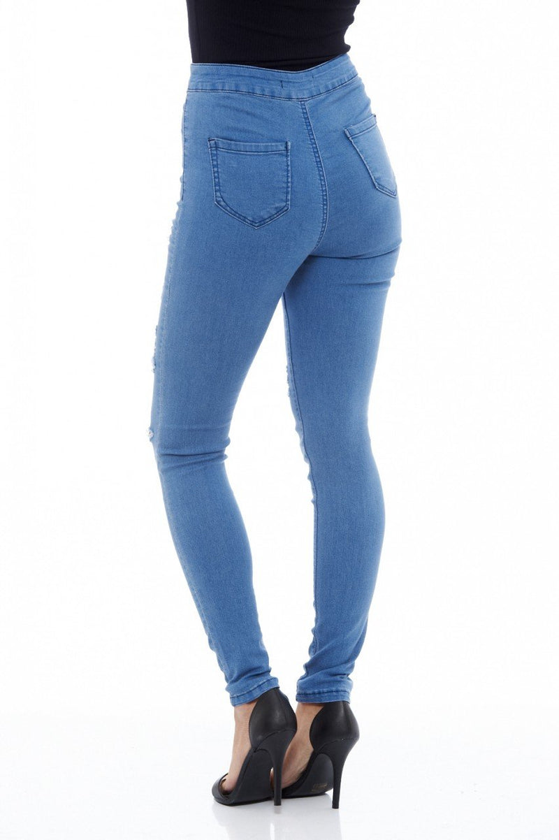 Ripped Detail Jeans