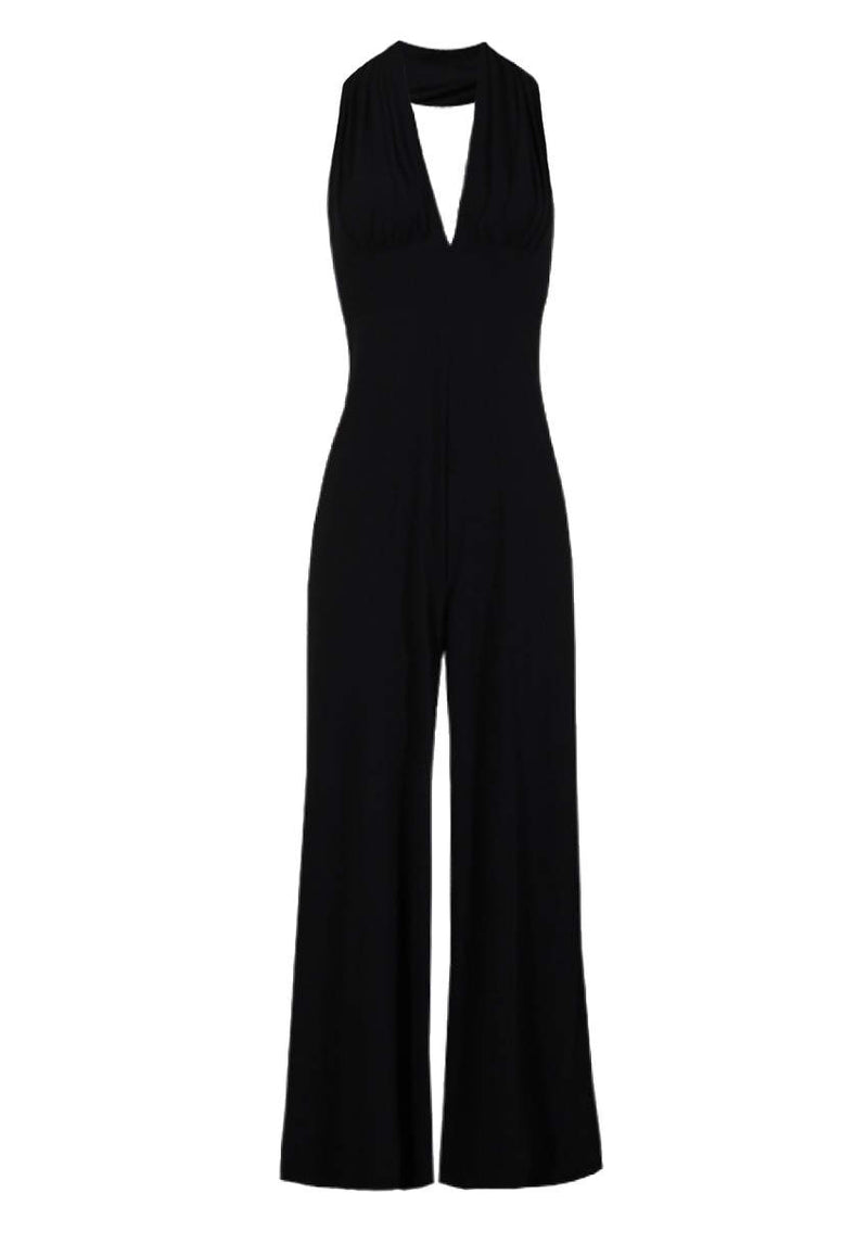 Black Halterneck Jumpsuit
