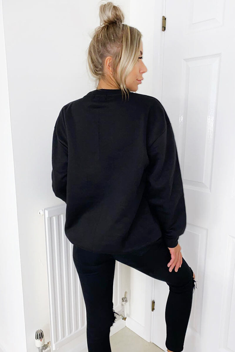 Black J'adore Sweatshirt