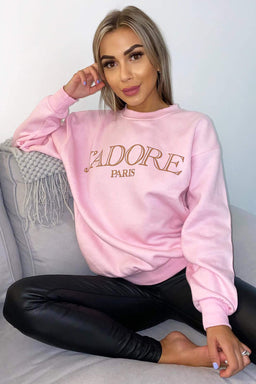 Pink J'adore Sweatshirt