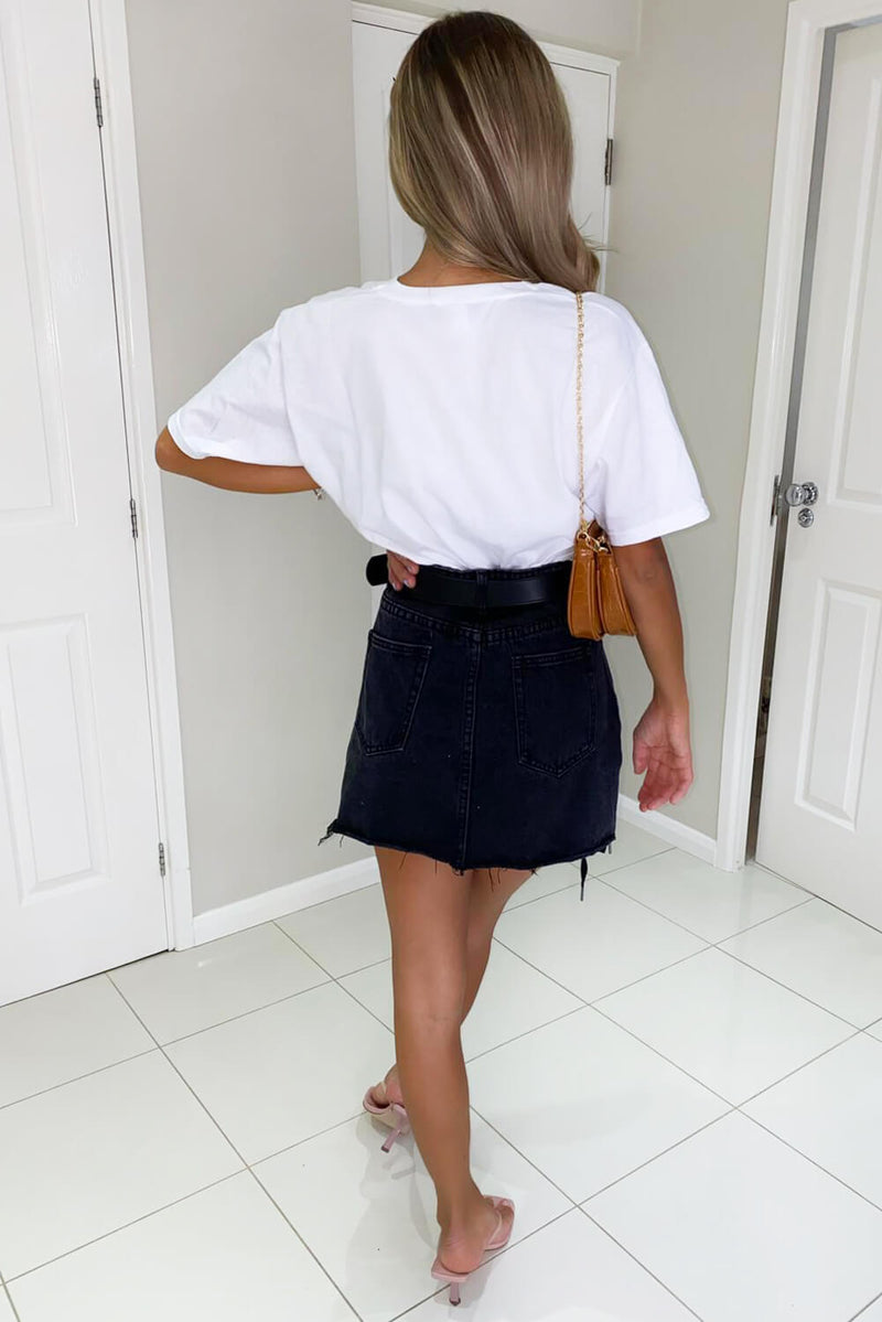 White Green Lips T-Shirt