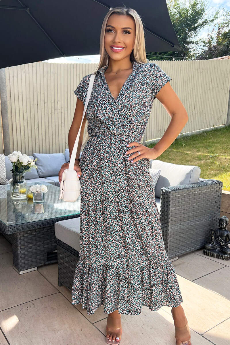 polka dot off the shoulder dress TYATVS Polka Dot Maxi Dress for Women Long Sleeve Off The Shoulder Maxi  Dresses Sexy Mesh Party Dress Going Out (S,Small) at Amazon Women's  Clothing store