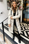 Oyster Long Puffer Coat