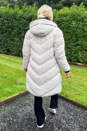 Oyster Long-Line Padded Coat