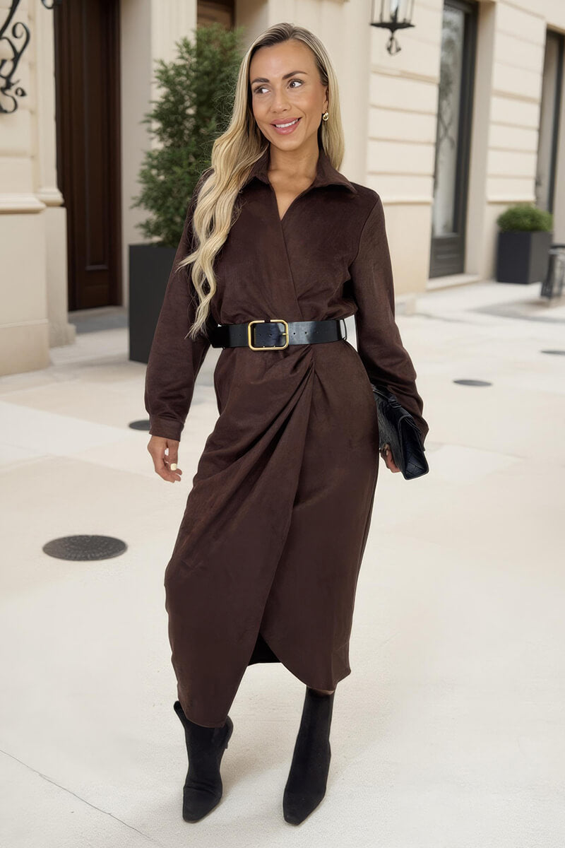 1754904402_Chocolate-Faux-Suede-Belted-Wrap-Shirt-Midi-Dress-3.jpg