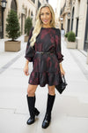 1755251712_Plum-And-Black-Smudge-Print-Frill-Hem-Belted-Mini-Dress-2.jpg