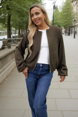 1755521053_Khaki-Faux-Suede-Bubble-Hem-Bomber-Jacket-3.jpg
