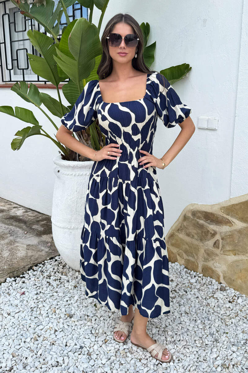 1767793325_Navy-and-Cream-Abstract-Print-Puff-Sleeve-Smock-Midi-Dress-1.jpg