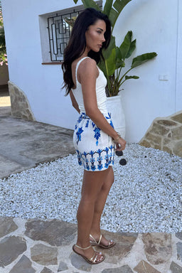 1768482892_Blue-Boho-Floral-Print-High-Waist-Shorts-4.jpg