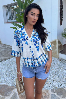 1768482951_Blue-Boho-Floral-Print-Short-Sleeve-Boxy-Shirt-1.jpg
