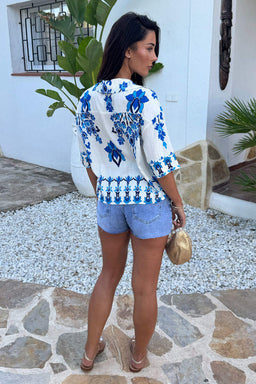 1768482977_Blue-Boho-Floral-Print-Short-Sleeve-Boxy-Shirt-4.jpg
