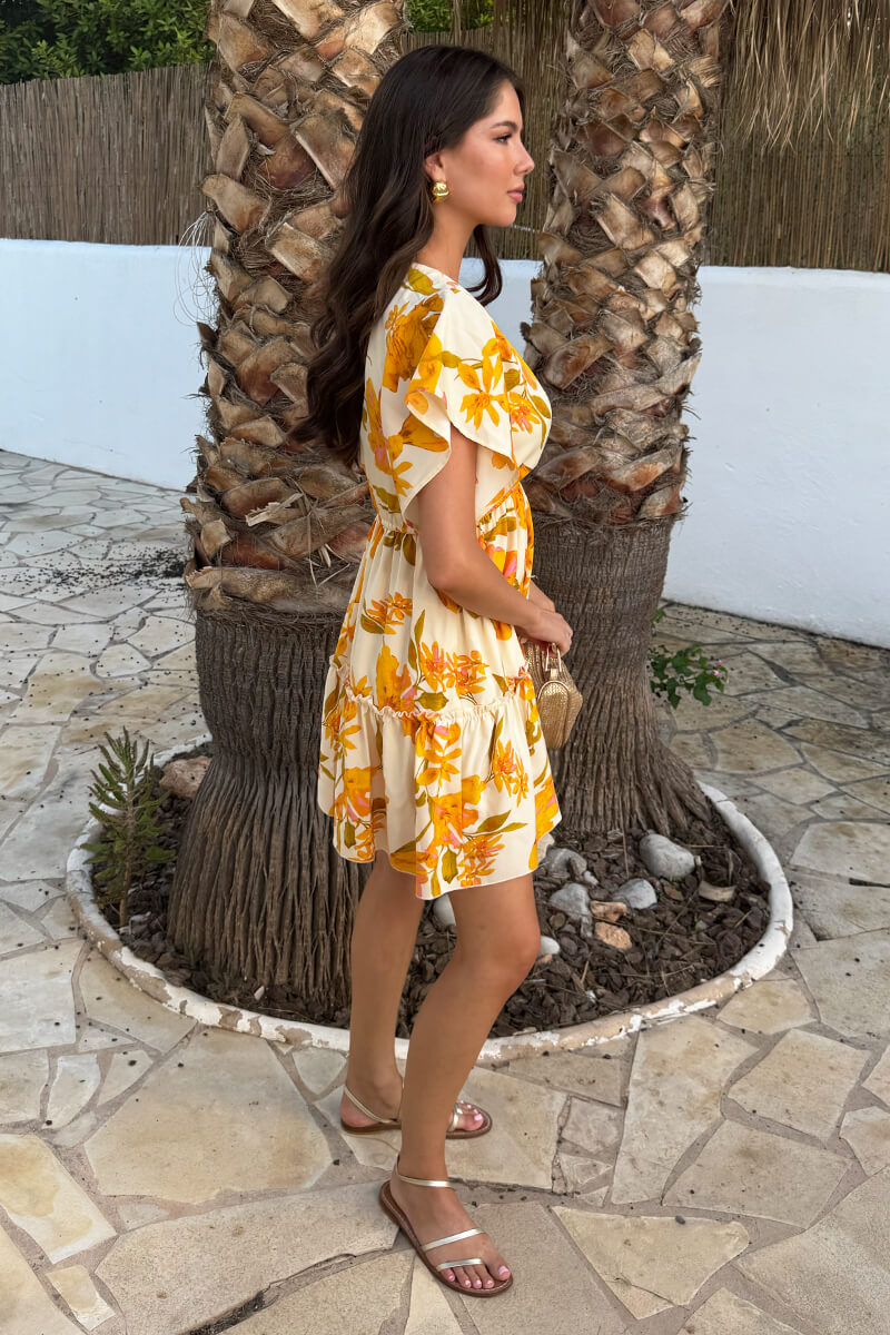 1768491732_Yellow-Floral-Print-Wrap-Top-Tiered-Mini-Dress-4.jpg