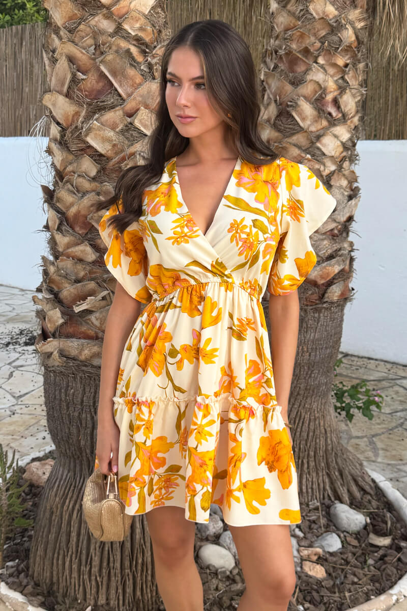 1768491744_Yellow-Floral-Print-Wrap-Top-Tiered-Mini-Dress-1.jpg