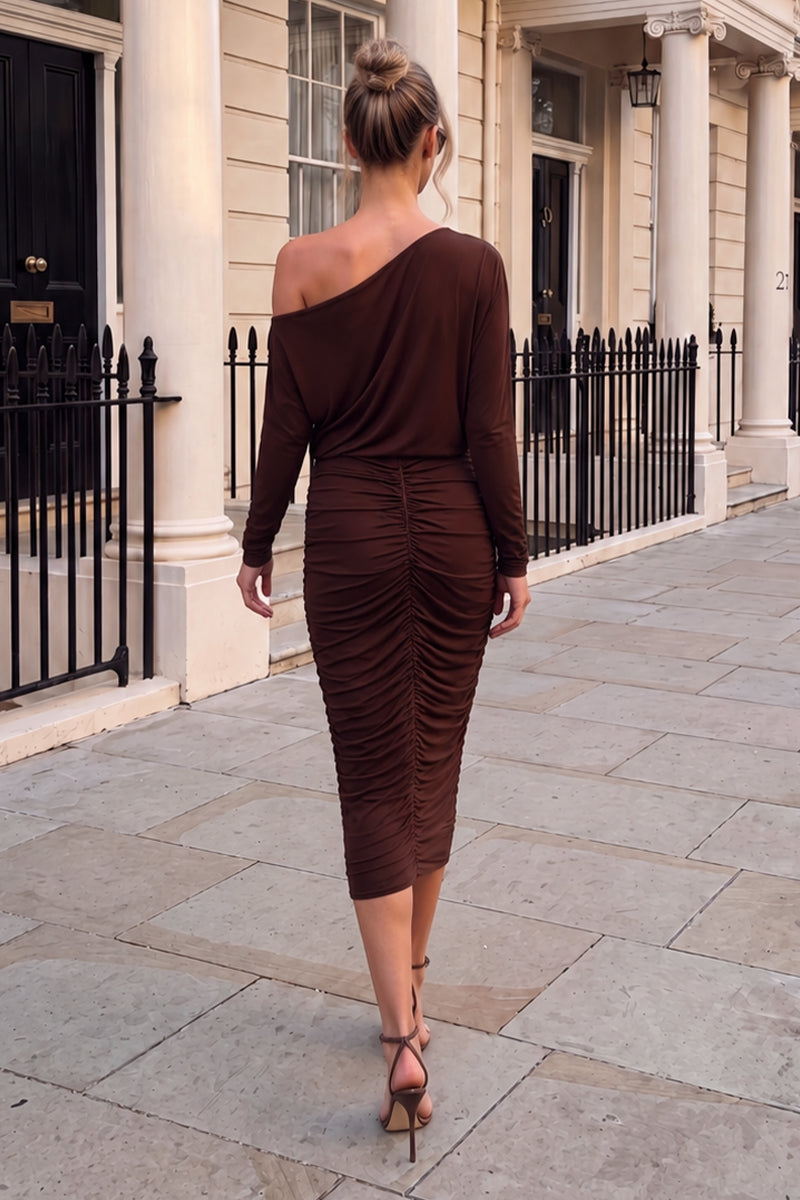 chocolate-off-the-shoulder-ruched-midi-dress-4.jpg