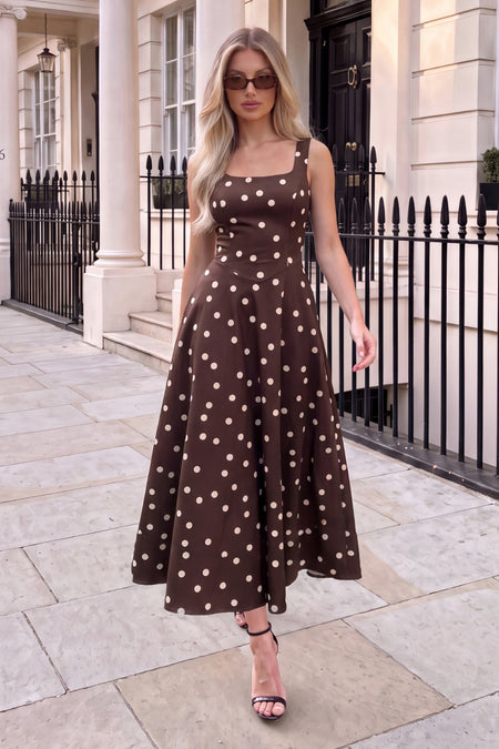chocolate-polka-dot-square-neck-a-line-midi-dress-1.jpg