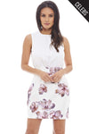 2 in 1 Floral Mini Dress