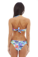 Dainty Floral Print Bikini