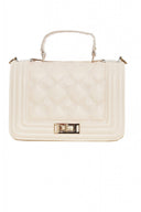 Nude Mini Quilted Handbag