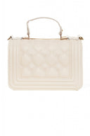 Nude Mini Quilted Handbag