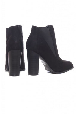 Elasticated Heeled Boots