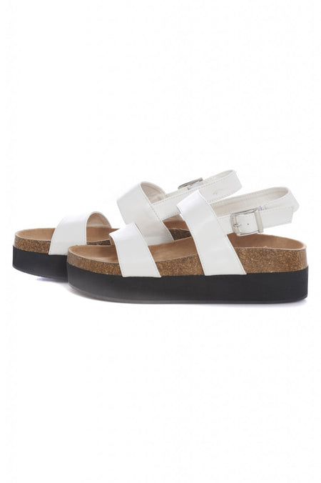 Chunky Double  Strap Sandal