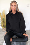 Black Oversized Hoodie