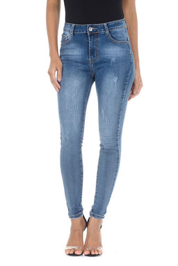 Blue Distressed Jeans