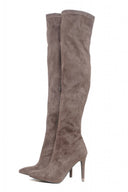 Pointed Knee High Boots