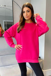 Cerise Oversized Sweatshirt