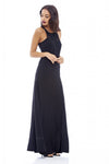 Crochet Detail Top Maxi Dress