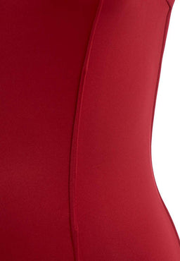 Cut In Neck  Midi Dress