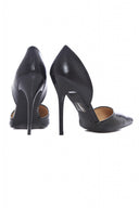 PU Court Pointy Heeled Shoe