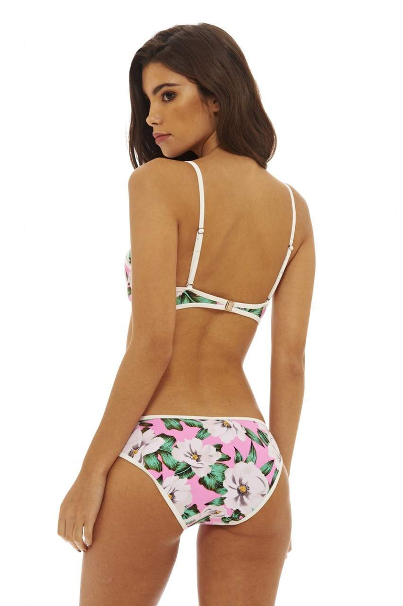 Floral Print Structured Bikini