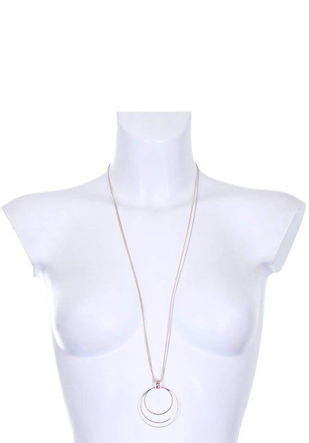 Gold Circle Necklace