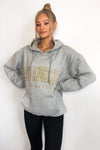 Grey LA Gold Printed Hoodie