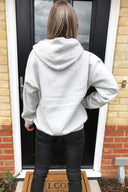 Grey Love Hoodie