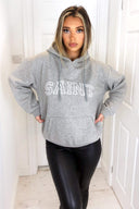 Grey Saint Oversized Hoodie