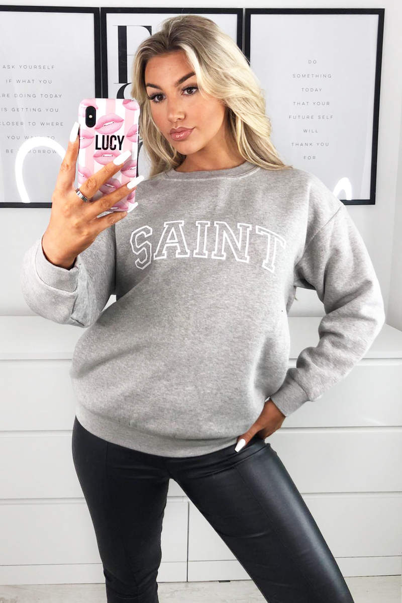 Grey Saint Sweatshirt