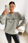 Grey YSLOVE Sweatshirt