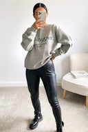 Grey YSLOVE Sweatshirt