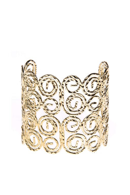 Circle Swirl Cuff