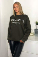 Khaki YSLOVE Sweatshirt