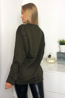 Khaki YSLOVE Sweatshirt