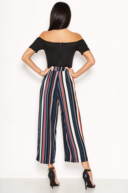 Multi Coloured Off The Shoulder Jumpsuit