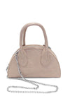 Nude Croc Tiny Bag