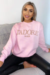 Pink J'adore Sweatshirt