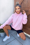 Pink Oversized Hoodie