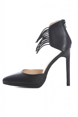 Multi Strap Pointed Heels