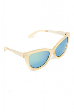 Metallic  Cat Eye Sunglasses