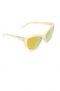 Metallic Cat Eye Sunglasses
